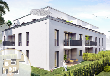 3-Zimmer-Wohnung mit Balkon I Neubau I Aufzug I provisionsfrei