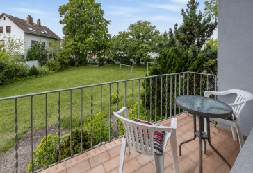 Wohnen mit Blick in den Garten!