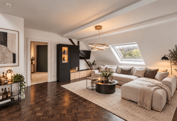 Wohnen am Aaper Wald: Einzigartige Maisonette mit toller Raumhöhe, Dachterrasse & Einliegerwohnung!