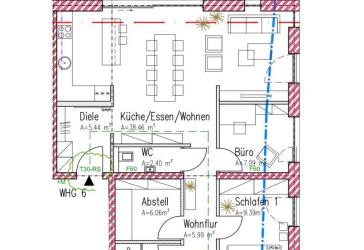 Helle altersgerechte Wohnung im KFW 40 Energiesparhaus Nähe Porta Nigra - an den Krankenhäusern