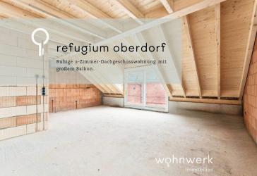 Ruhige Dachgeschosswohnung mit Balkon für Ihren neuen Lebensabschnitt