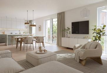 2,5 Zimmer Wohnung im Gummischmidt Quartier H3 WE05