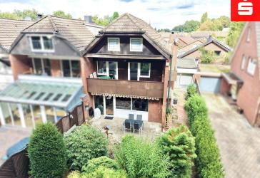 Charmantes Reihenendhaus mit großzügigem Wohnangebot in Nordhorn - Bookholt