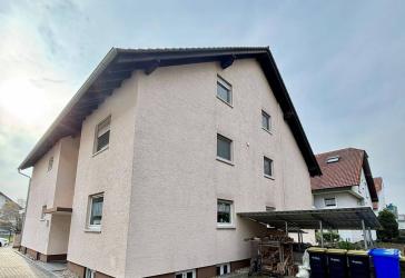 RODGAU-JÜGESHEIM: sanierte 4-Zimmer-Wohnung mit Terrasse, Balkon und großem Hobbyraum im Keller!