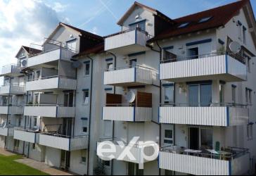 TBB-Kirschengarten; schöne, gepflegte 3-Zi-Whg., EG, Balkon, EBK, 72m², frei ab Sept.26
