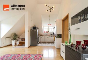 Leben über den Dächern von Bad Elster - helle, freundliche 2-Zimmer-Dachgeschosswohung
