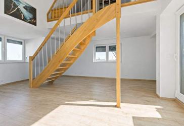 Tolle Familienwohnung mit Dachterrasse und Galerie in der Anhalt-Siedlung