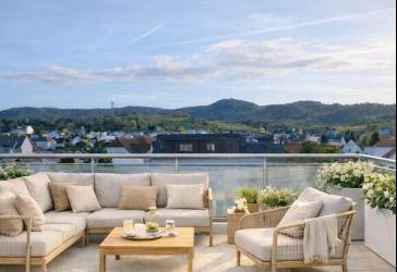 Wohnen am Kaiserstuhl - Attraktive 2-Zimmer DG-Wohnung mit Dachterrasse in Endingen (Wohnung 332)