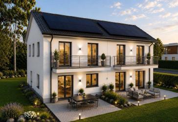 Effizientes, hochwertiges Ziegelhaus mit traumhaftem Grundstück - sonnig und ruhig gelegen in Magdala