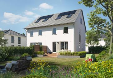 Modernes Doppelhaus Mainz 128 – schlüsselfertig und familienfreundlich
