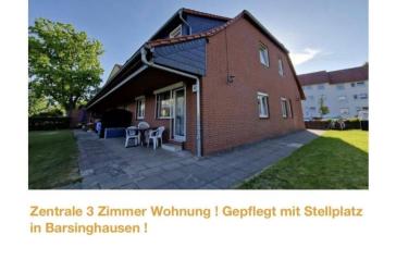 Zentrale 3 Zimmer Eigentumswohnung mit Stellplatz und Terasse/Garten