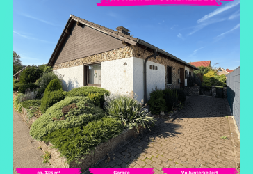 Freistehender Bungalow mit Garten, Kamin und ganz viel Potenzial in Herten Scherlebeck