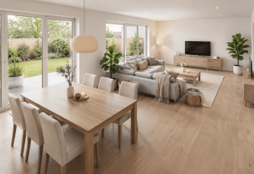 Provisionsfrei: Neubau-Reihenhaus mit ca. 145 m², Garten & Wärmepumpe am Waldrand von Wassenberg