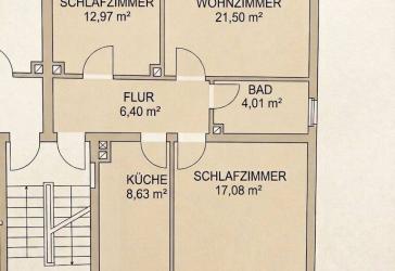 3 Zimmer Stadtwohnung im Herzen von Borken