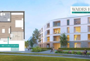 2-Zimmer-Wohnung - im wunderschönen Neubaugebiet Waidesgrund (WH)