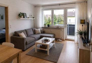 Charmante & helle 2-Zimmer-Wohnung mit Balkon & Stellplatz in Mosbach