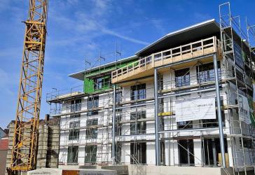 Moderne 3- Zimmer Neubauwohnung - 2.OG - 100.000€ KfW-Darlehn & Degressive AfA 6% - KfW40,uvm -- NEUBAUPROJEKT GRÜNE MITTE - Engen