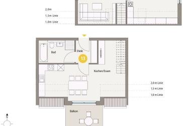 Vorschaubild Maisonettewohnung