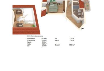 Vorschaubild Maisonettewohnung