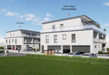 Genehmigte Neubau-Kapitalanlage | 6 Wohnungen · EH40-QNG in Hille-Hartum