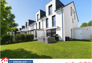 Modernes Reihenendhaus in Gießen: Natur pur, großer Garten, Garage und hochwertige Einbauküche