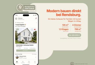 Modern bauen direkt bei Rendsburg