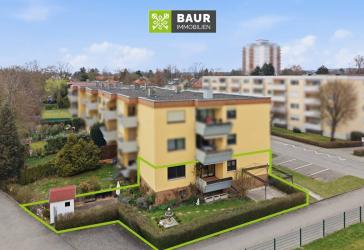 360° | Weingarten - 3-Zi.-Wohnung mit Gartenanteil - TG- & Pkw-Stellplatz
