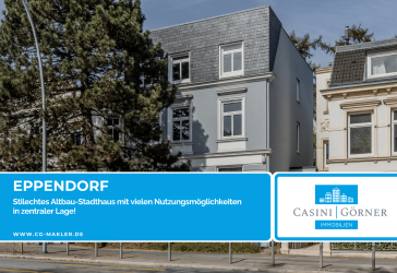 Stilechtes Altbau-Stadthaus mit vielen Nutzungsmöglichkeiten in zentraler Lage!