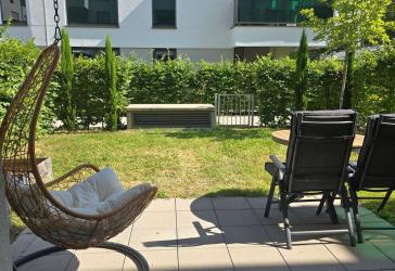 Design-Neubauwohnung mit Smart Home, Terrasse/Garten und Tiefgarage – Bensheim, Moselstraße