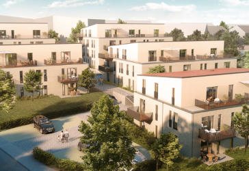 Großzügige Zwei-Zimmer-Wohnung mit hochwertiger Ausstattung, Küche und Stellplatz in Achim