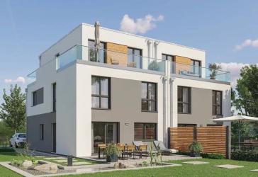 *Exklusives Doppelhaus mit Staffelgeschoss in Top-Lage von Herne*