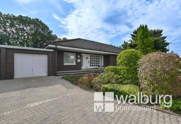 Selten gut gelegen - auf einer Ebene. Bungalow direkt an der Hase