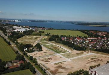 Endspurt im fertiggestellten Baugebiet
