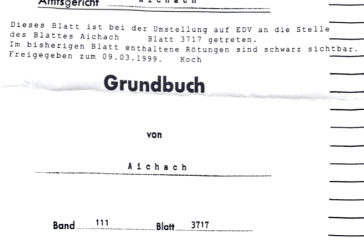 Grundstück zum Verkauf in Aichach – Ihre Chance auf eine Traumimmobilie