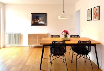 Helle 4-Zi.-Wohnung mit 2 Balkonen & Stellplatz - modernisiert, Süd-West