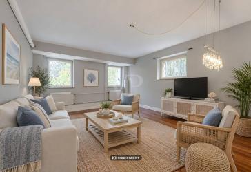 Wohnung mit Charakter: 3-Zimmerwohnung im Altbau mit Garten