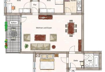 Sonnige 4-Zimmer-Wohnung in Kerpen-Horrem