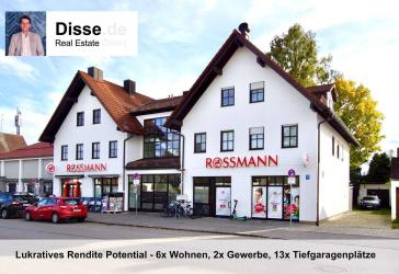 Lukratives Rendite Potential - 6x Wohnen, 2x Gewerbe, 13x Tiefgaragenplätze
