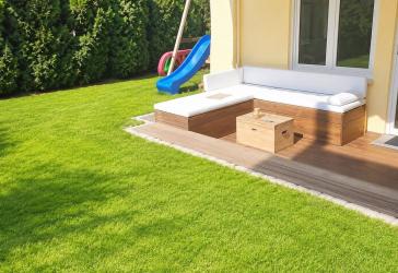 Helle 3-Zimmer-EG-Wohnung mit Terrasse & eigenem Garten in Notzingen