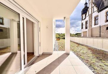 Traumhafte Mosellage: Barrierefreie 2-Zimmer-Wohnung mit eigener Terrasse & direktem Moselzugang