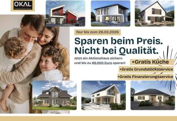 Spar-Alarm!!! OKAL-Traumhaus mit 15 Monate Festpreis-Garantie