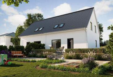 Gleich doppeltes Glück: Haus mit Grundstück