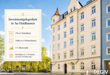 Au-Haidhausen! Kaufen, attraktive Miete erhalten & in spät. 10 Jahren einziehen