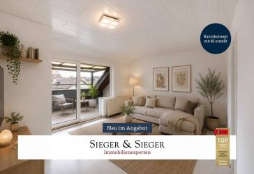 Wohnglück unterm Dach - Sonnenbalkon sucht neuen Eigentümer