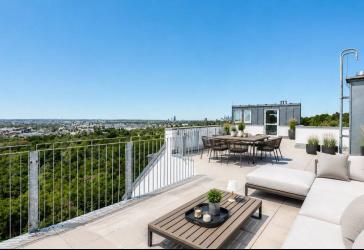 Exklusive Maisonettewohnung mit Dachterrasse und spektakulärem Panorama