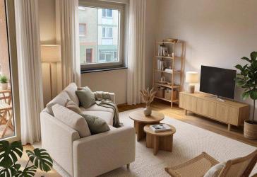 Attraktive 3-Zimmer-Wohnung mit Balkon zwischen Neustadt und Zollhafen