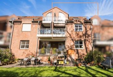 Lichtdurchflutete Maisonette Wohnung 2 Sonnenbalkone mit Blick ins Grüne