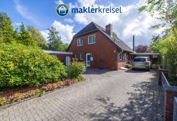 Luftkurort Werdum: gepflegtes Einfamilienhaus mit Garage und großem Grundstück in ruhiger Wohnlage!