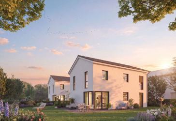 Neubau-Einfamilienhaus in Ohmenhausen - schlüsselfertig, ruhige Lage mit Grünblick / Haus 2