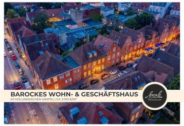 Barockes Wohn- & Geschäftshaus im Holländischen Viertel | ca. 3.100 €/m²